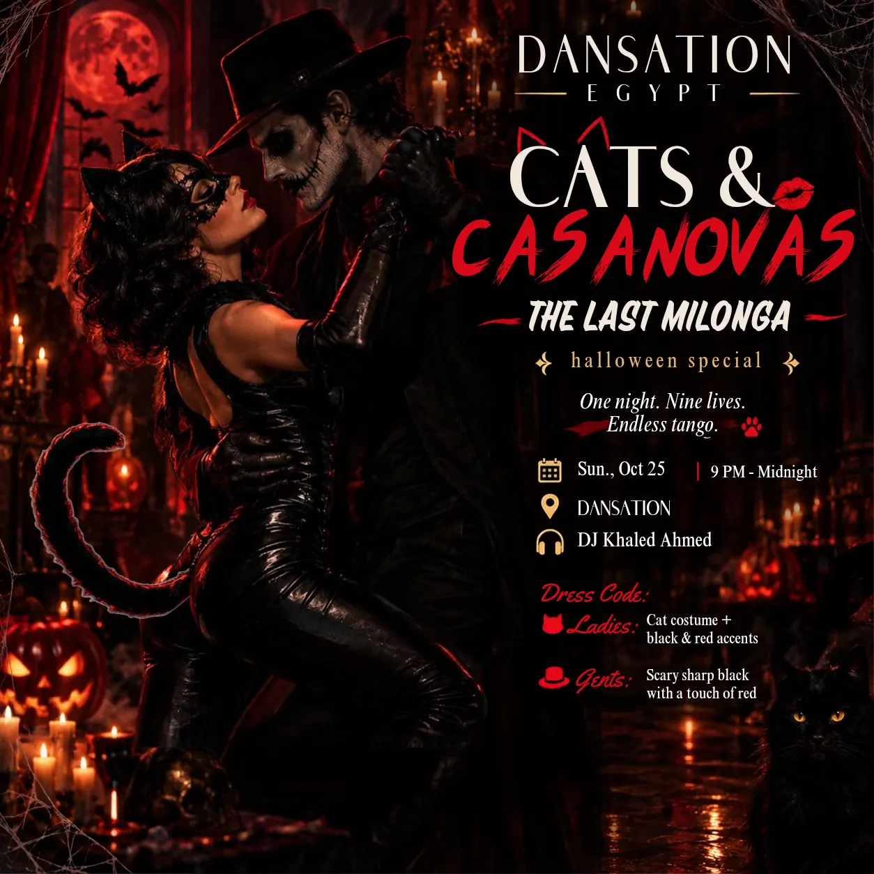Halloween Milonga Chic