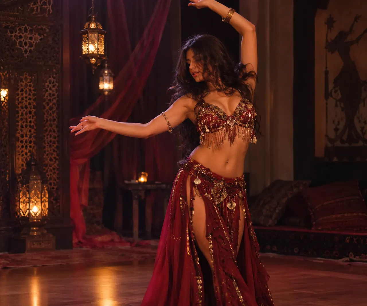 Expressive Belly dance class